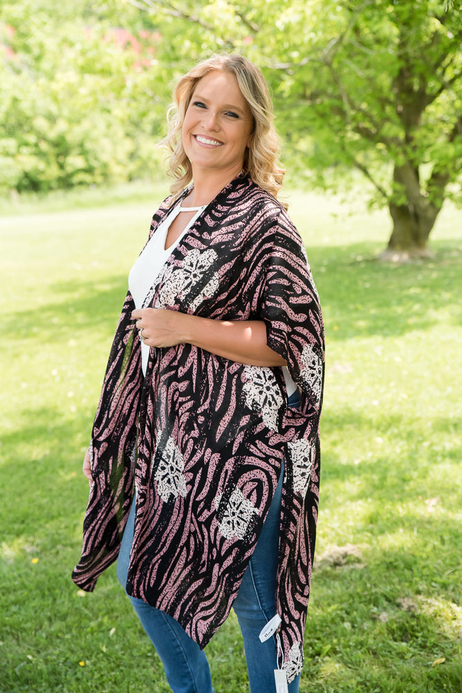 Dancing with the Zebras Kimono