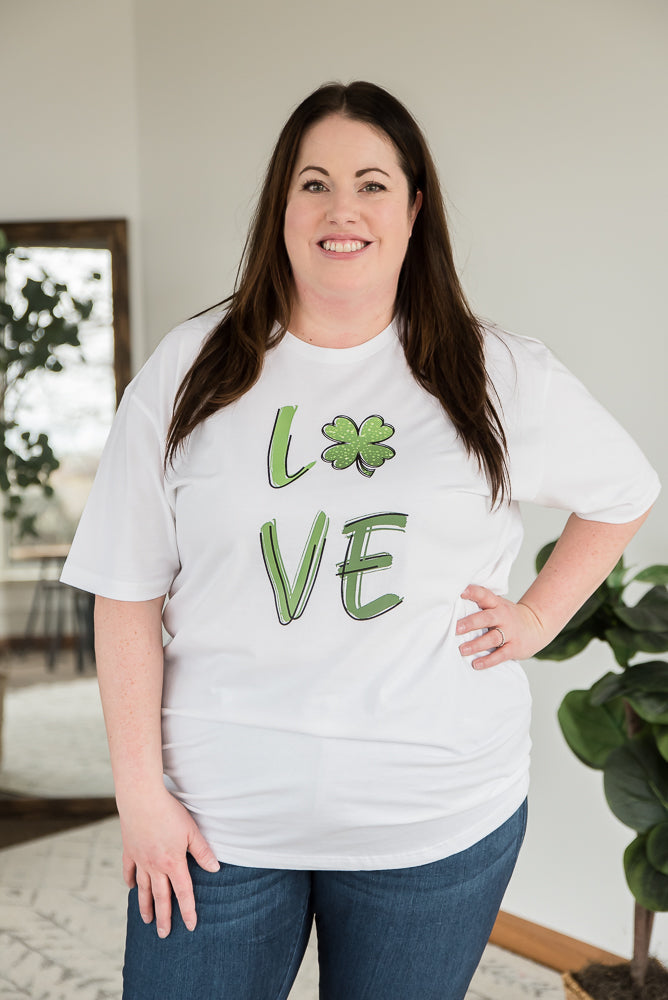 Lucky in Love Graphic Tee