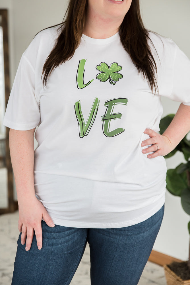 Lucky in Love Graphic Tee