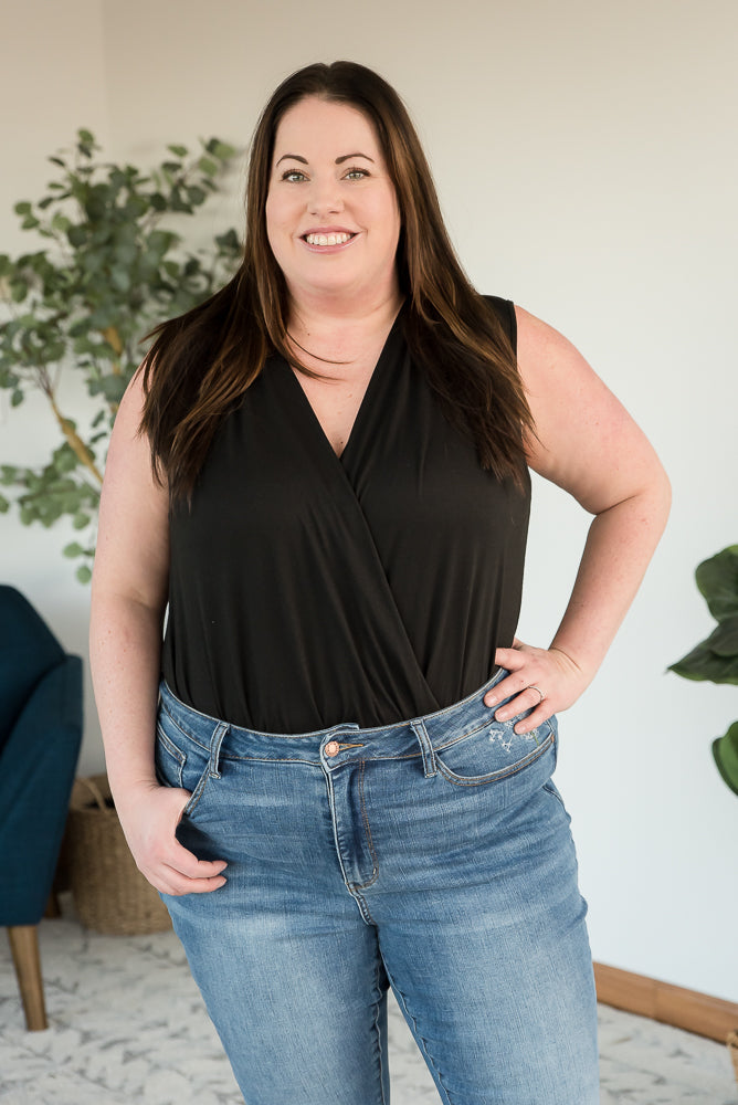 Any Time Bodysuit in Black