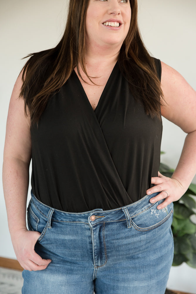 Any Time Bodysuit in Black