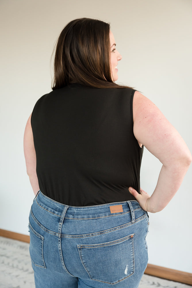 Any Time Bodysuit in Black