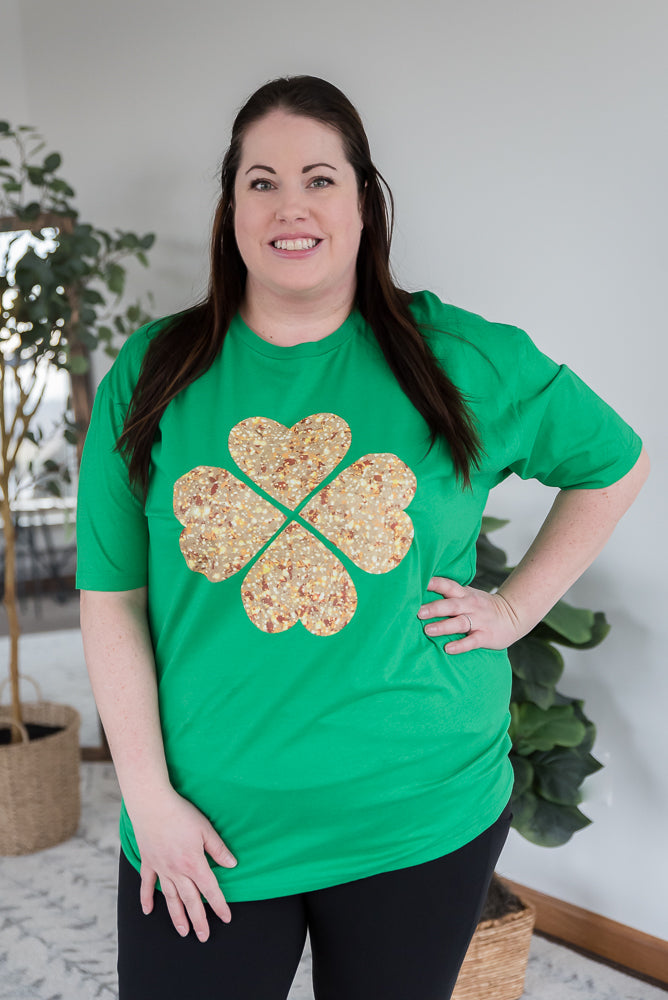 Shamrock Sparkles Graphic Tee