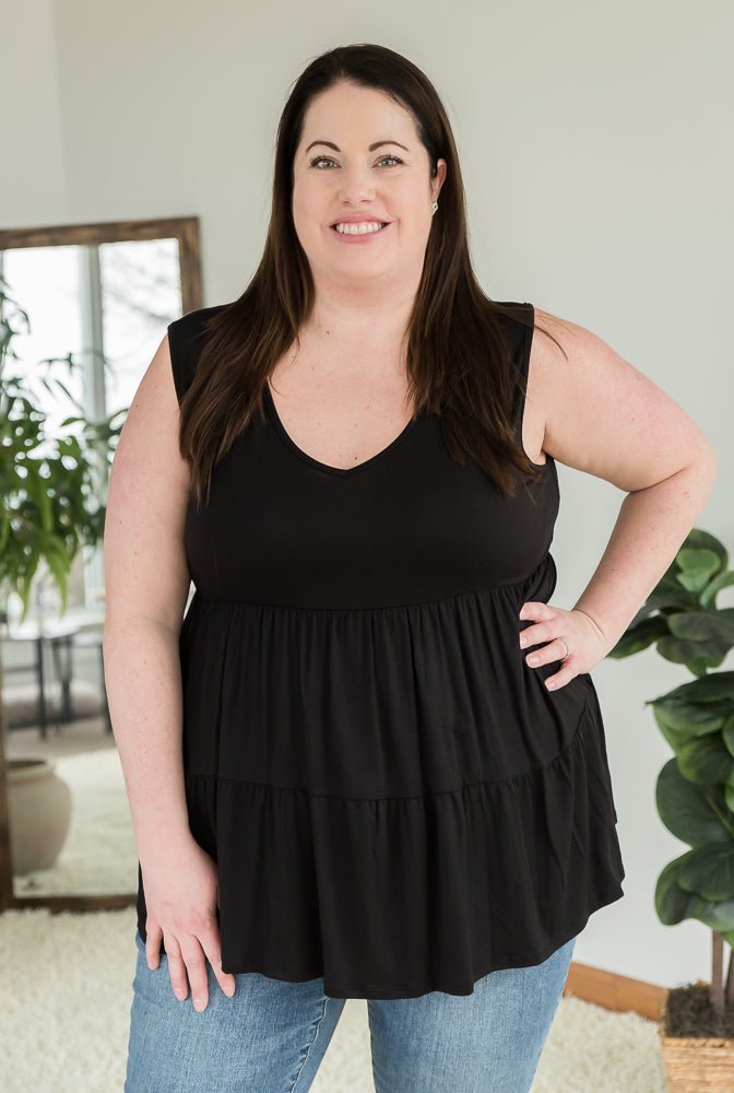 Tank for It All in Black