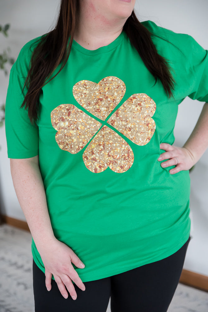 Shamrock Sparkles Graphic Tee