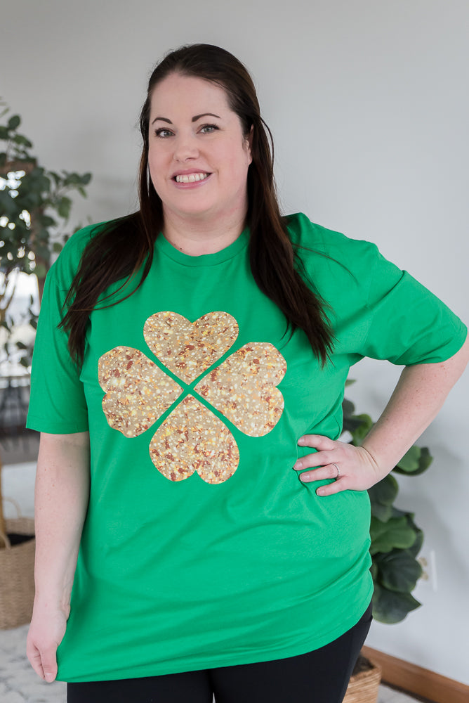 Shamrock Sparkles Graphic Tee