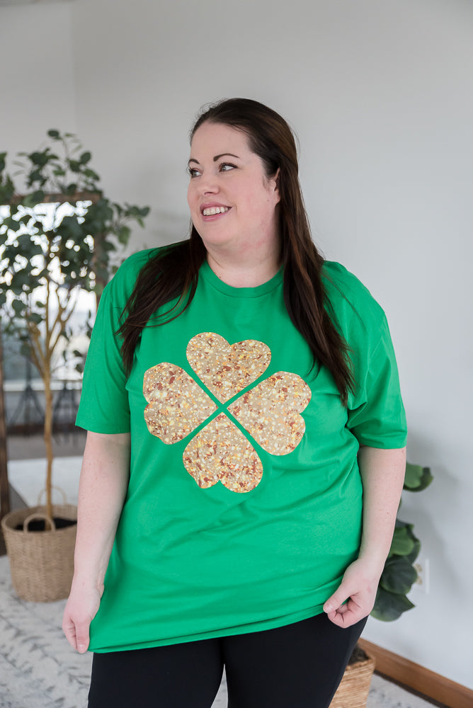 Shamrock Sparkles Graphic Tee