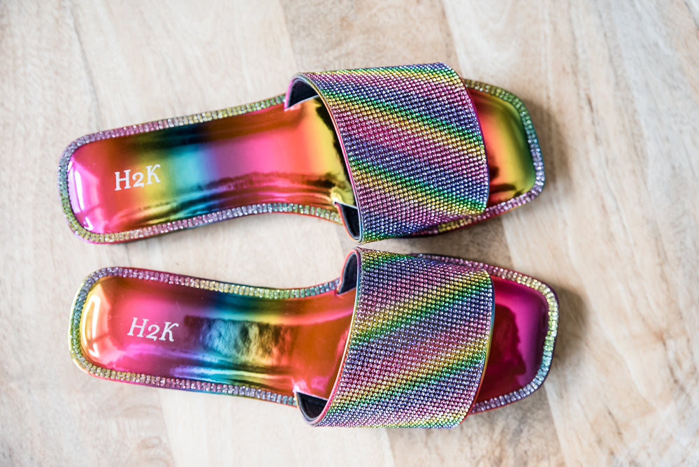 Summer Sandals in Rainbow