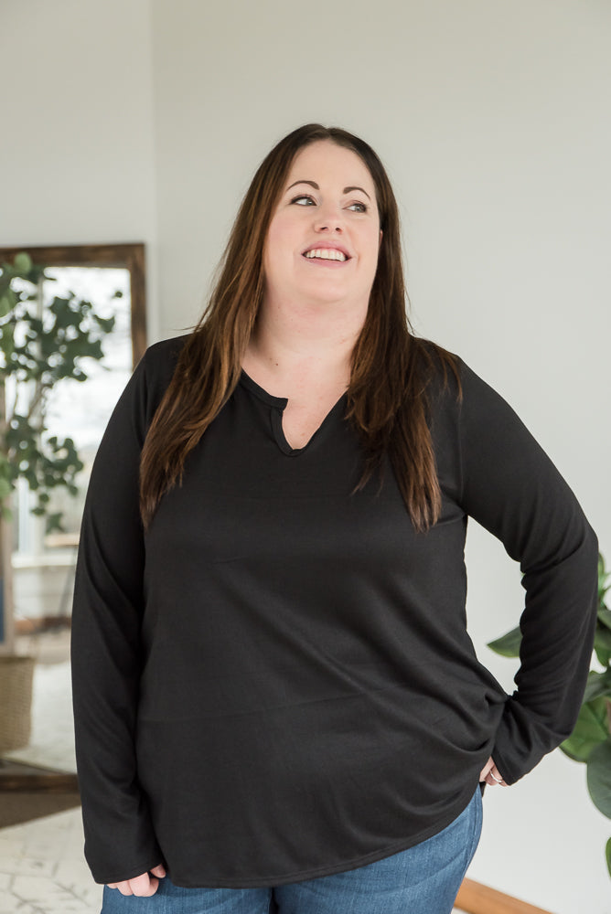 A Notch Above Top in Black