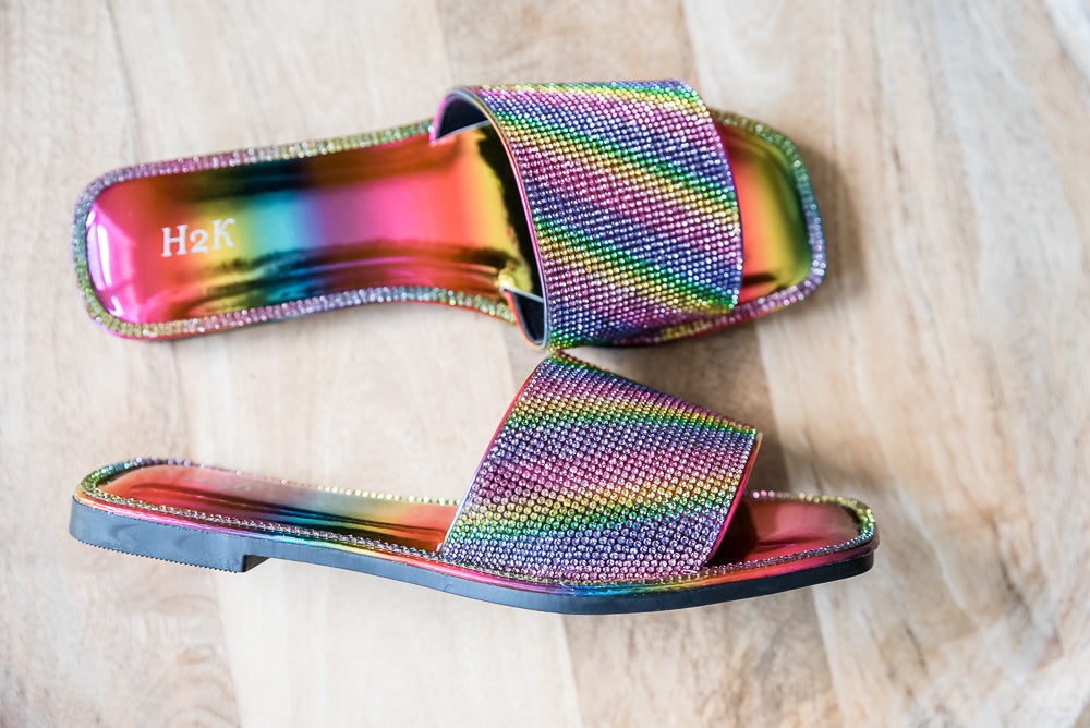 Summer Sandals in Rainbow