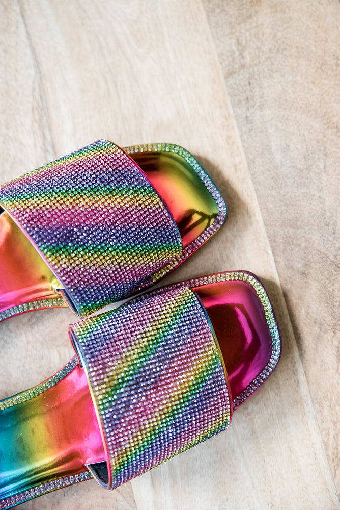Summer Sandals in Rainbow