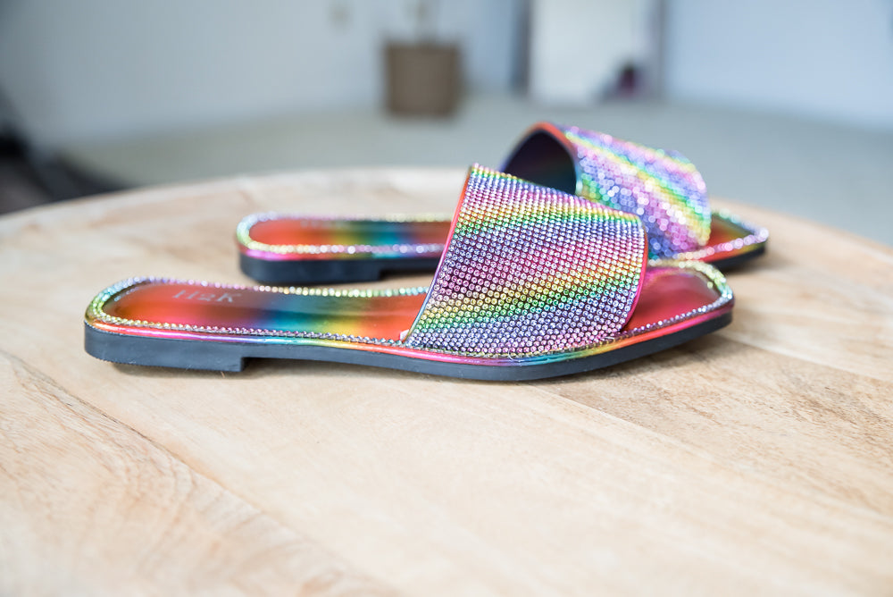 Summer Sandals in Rainbow