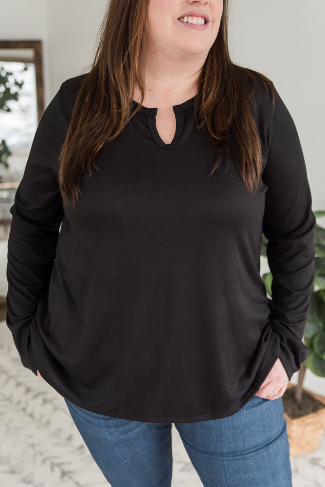 A Notch Above Top in Black