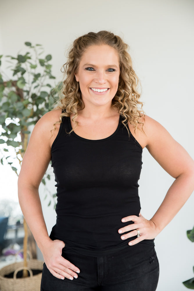 Day by Day Tank in Black