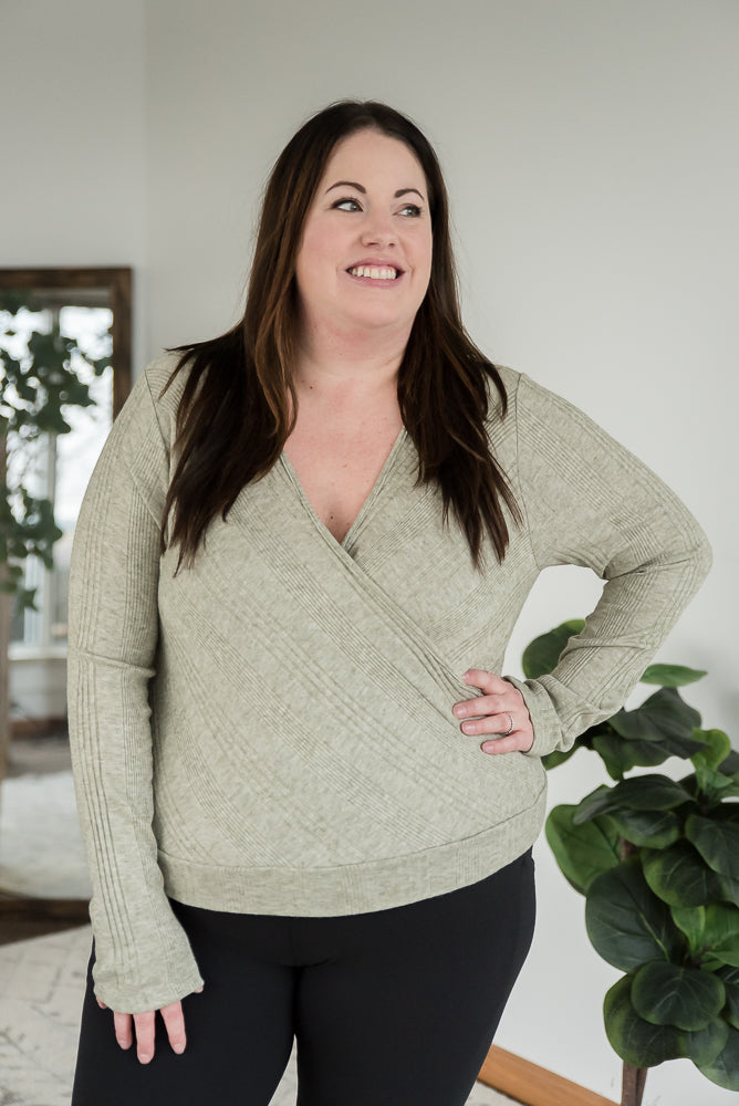Need Your Love Top in Sage