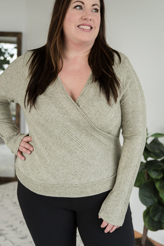 Need Your Love Top in Sage