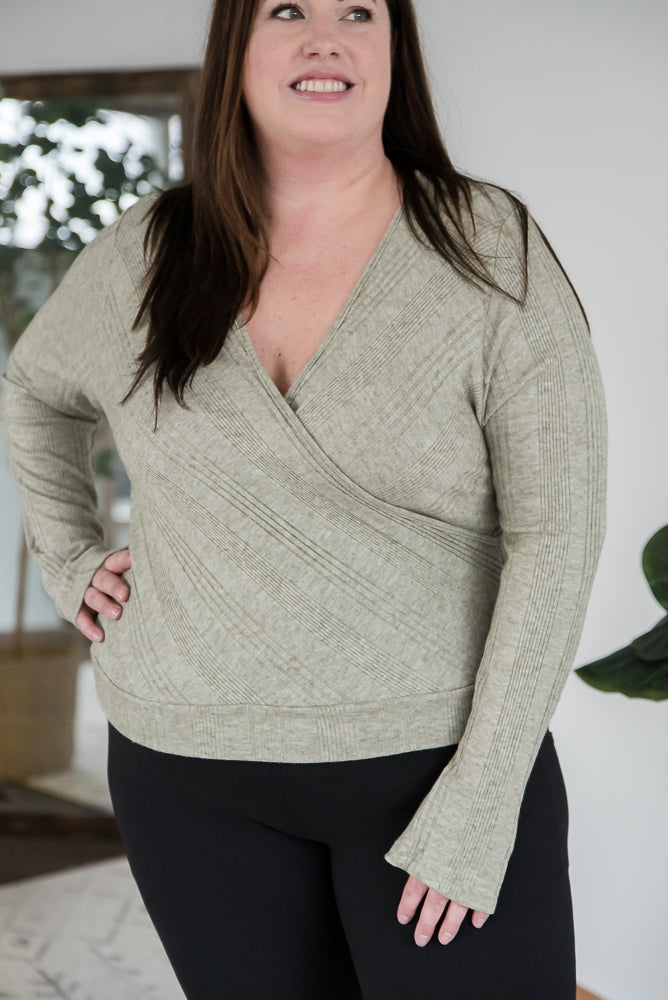 Need Your Love Top in Sage