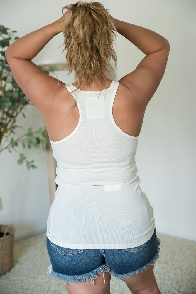 Day by Day Tank in Ivory