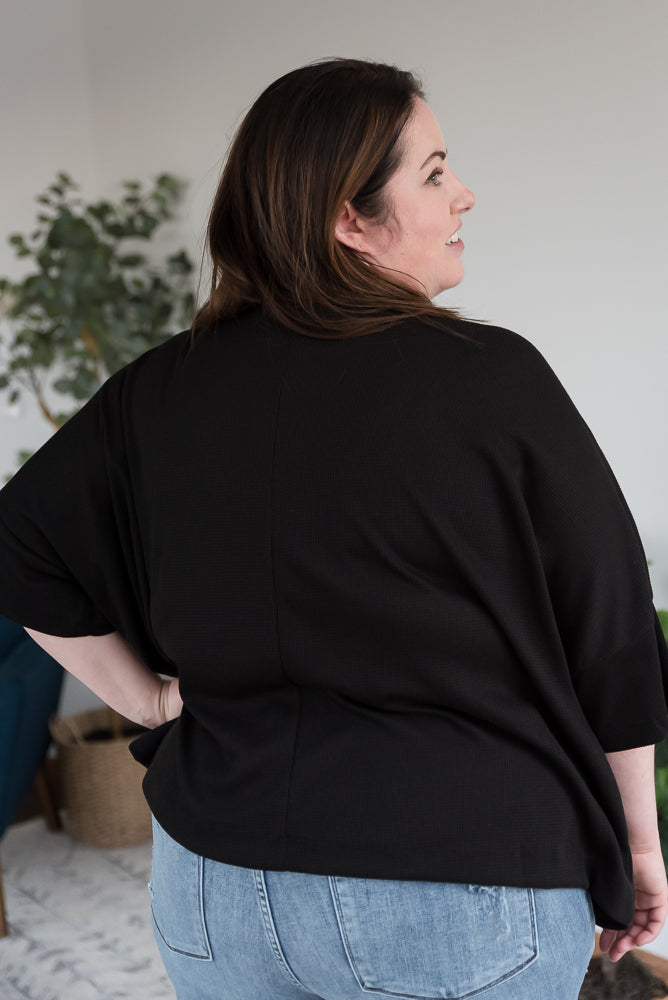 Pocket of Love Top in Black