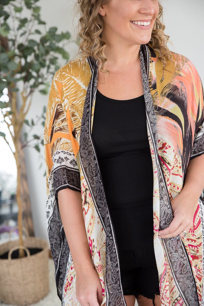 See You in Tahiti Kimono