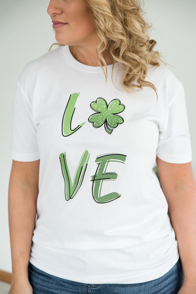 Lucky in Love Graphic Tee