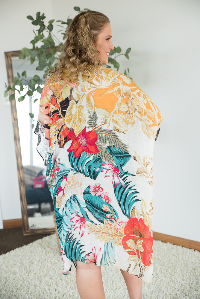 See You in Tahiti Kimono
