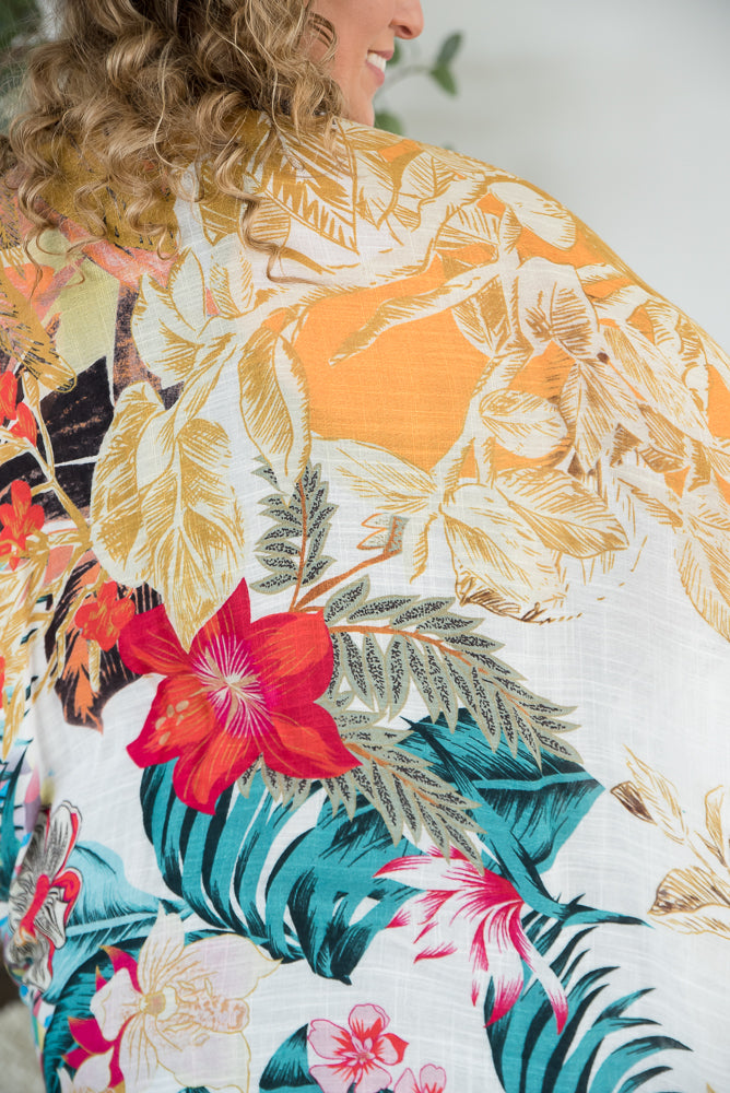 See You in Tahiti Kimono