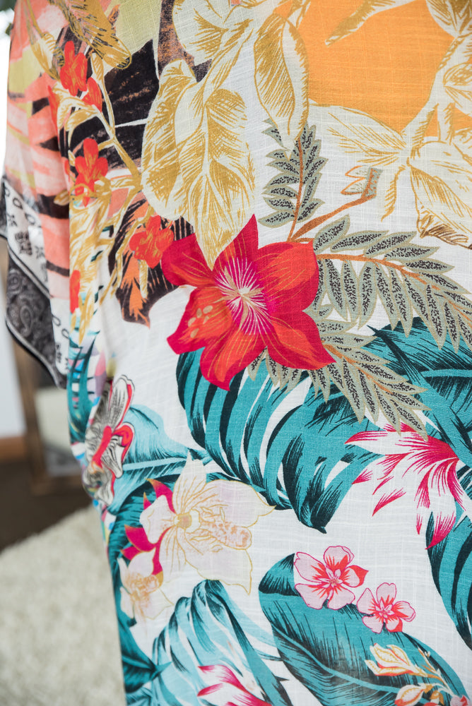 See You in Tahiti Kimono