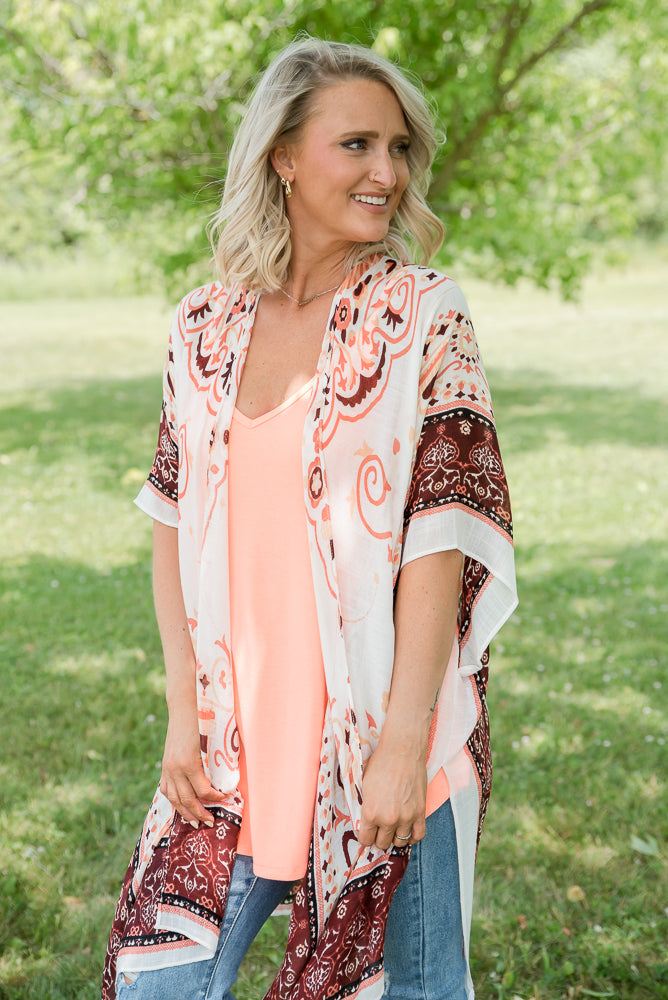 Heading Downtown Kimono