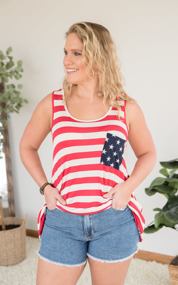 Patriotic Pocket Tank