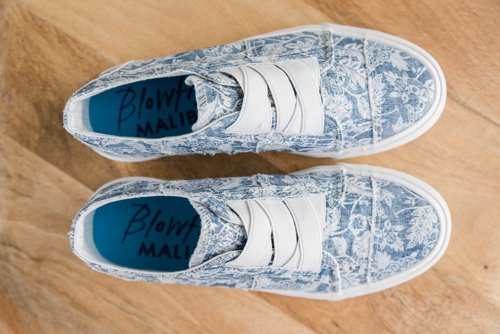 Marley Sneaker in Blue Country Road