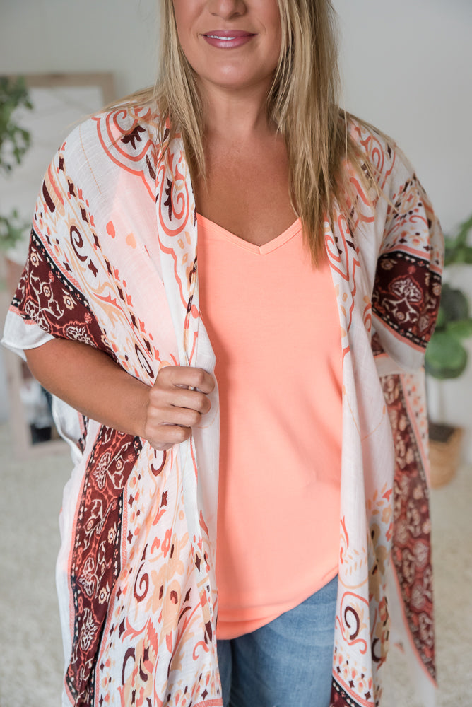 Heading Downtown Kimono