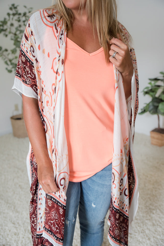 Heading Downtown Kimono