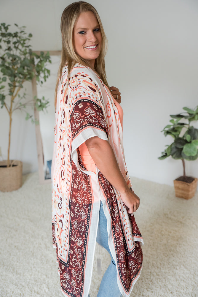 Heading Downtown Kimono