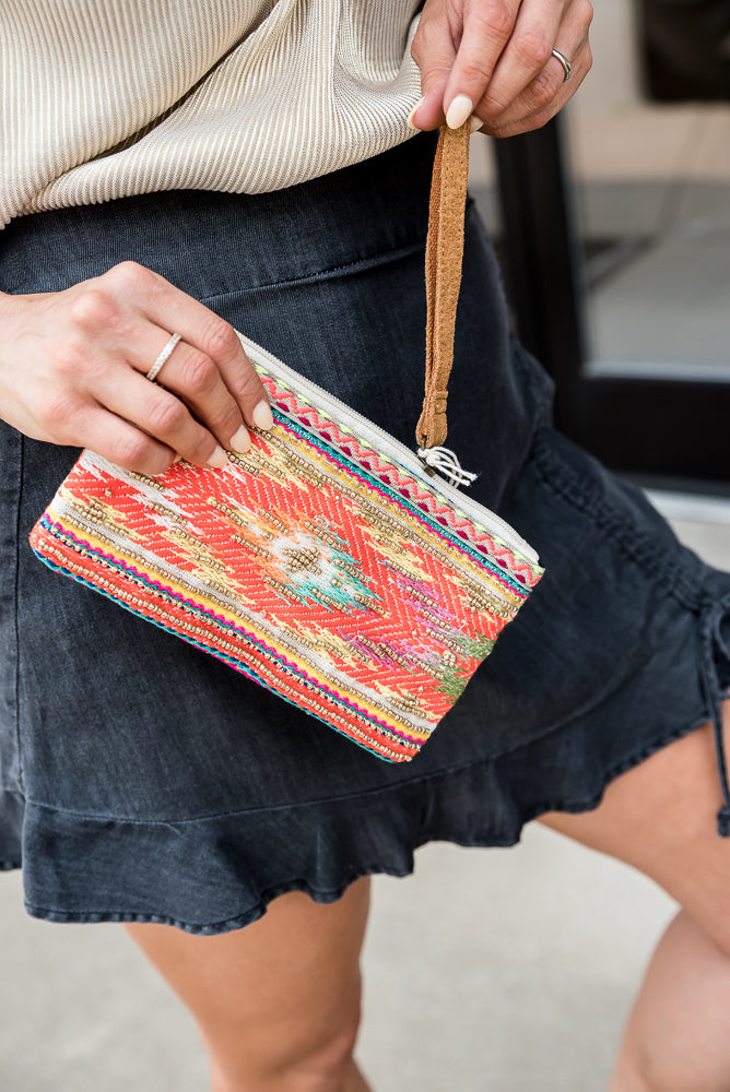 Bright and Early Wristlet