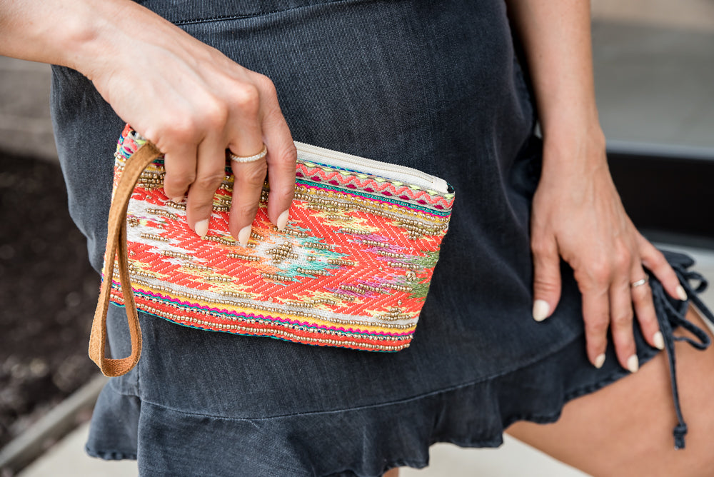 Bright and Early Wristlet