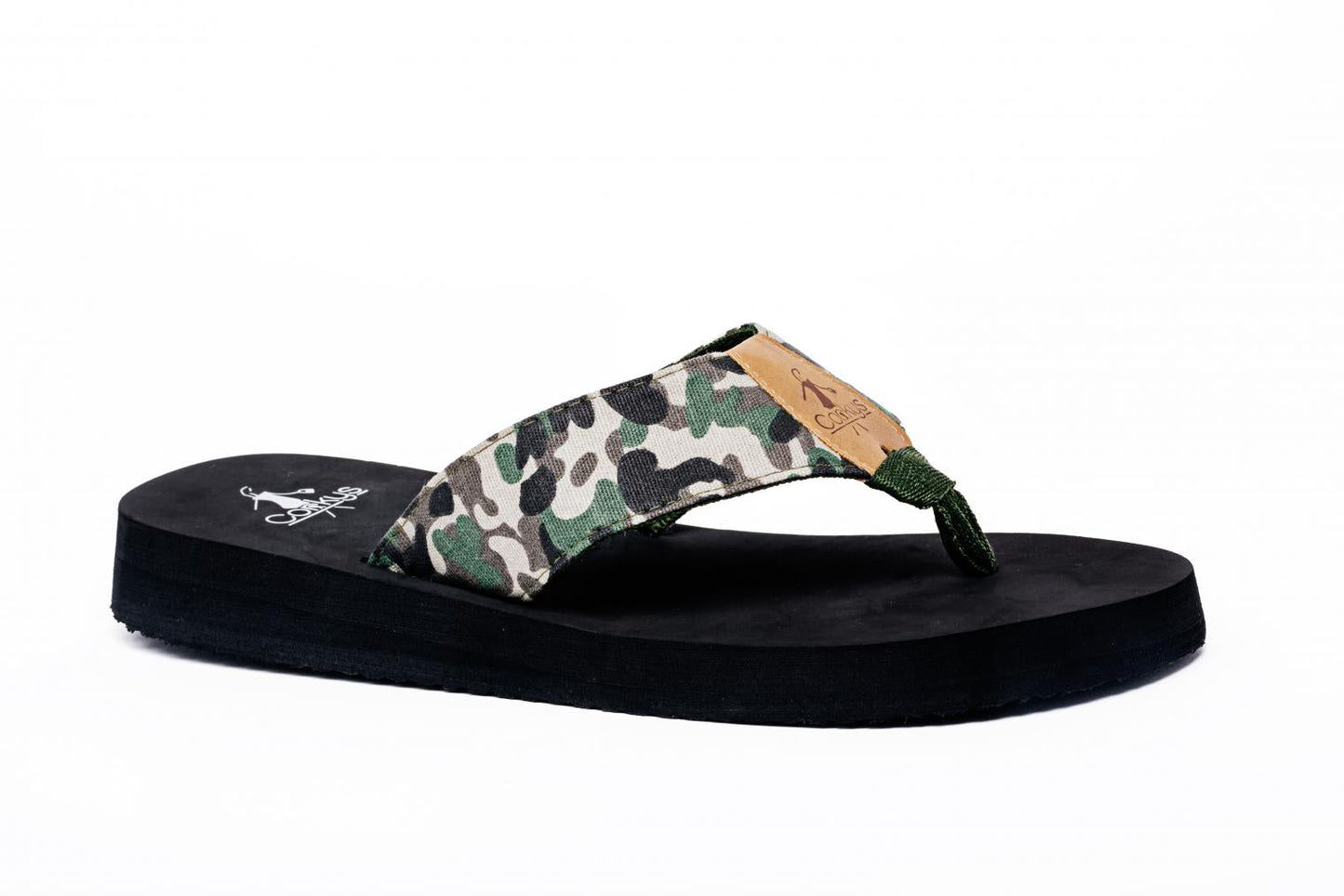 On The Trail Camo Flip Flops