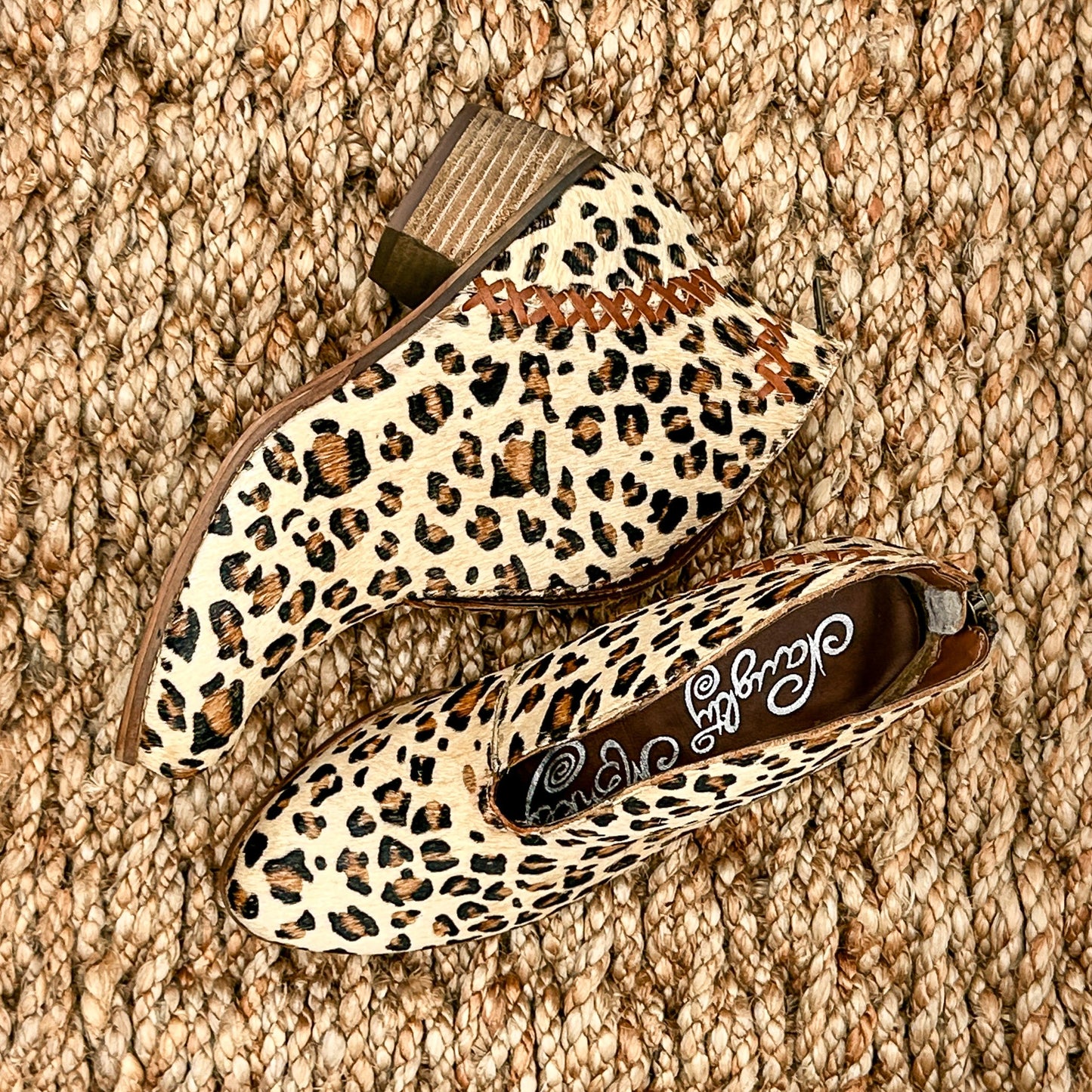 Naughty Monkey All Roads Booties in Leopard