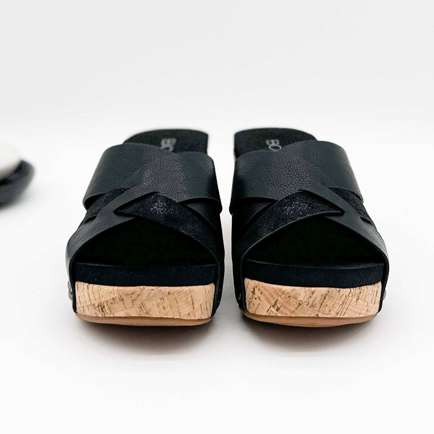 Corkys Amuse Wedge in Black