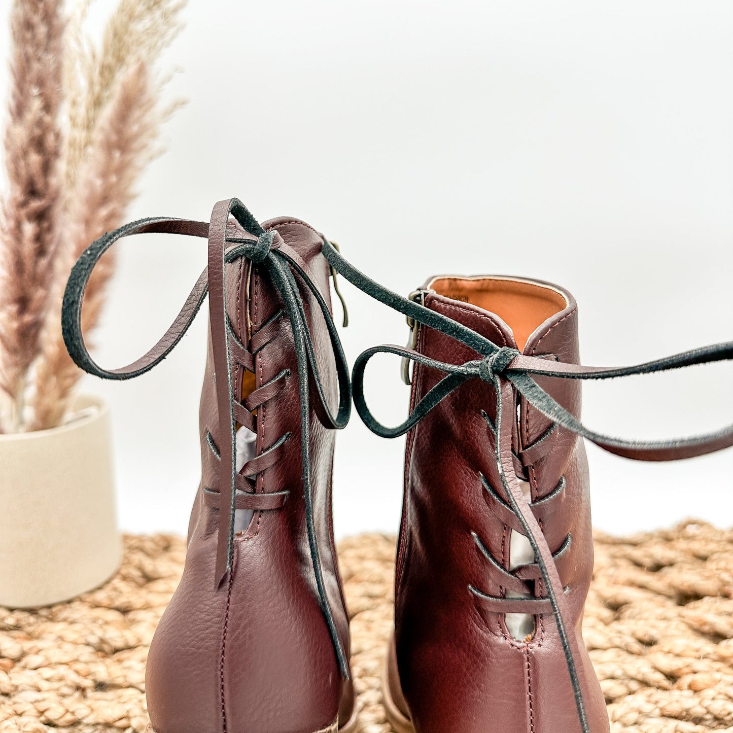 Beast Aster Ankle Boot in Wine