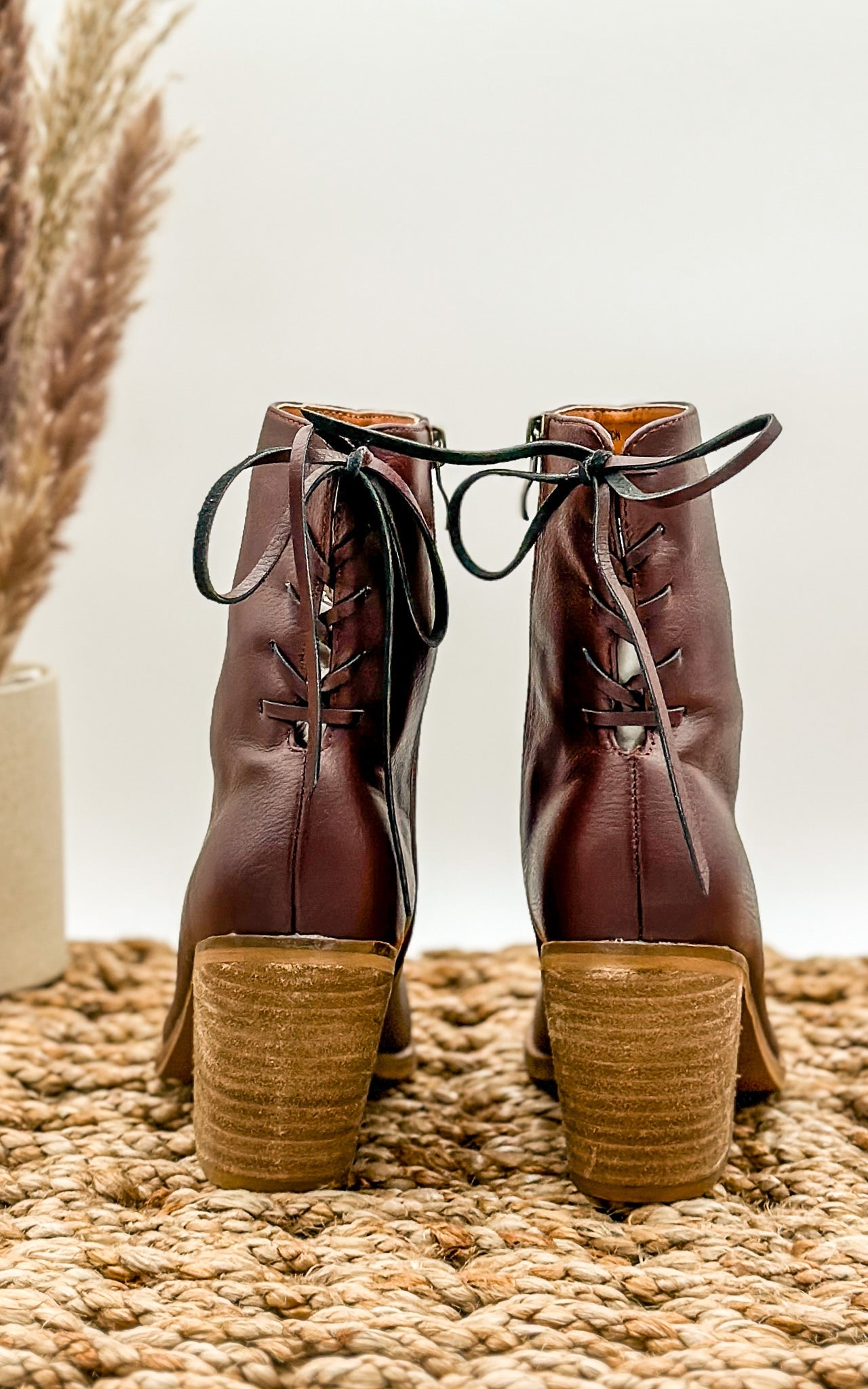 Beast Aster Ankle Boot in Wine