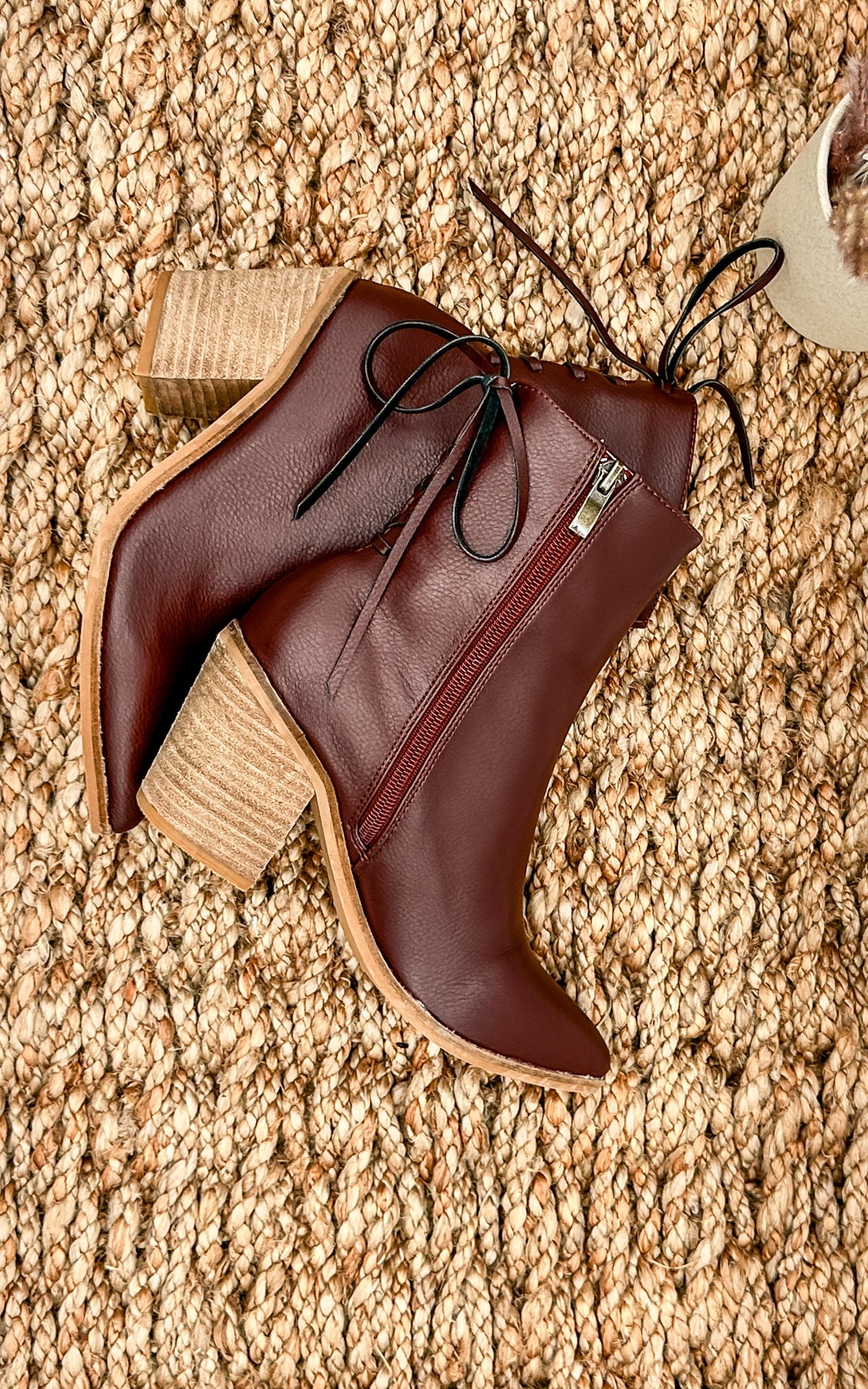 Beast Aster Ankle Boot in Wine