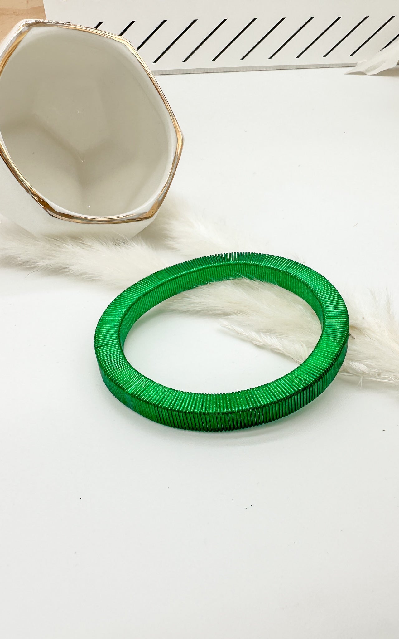 Green Stretchy Bracelet