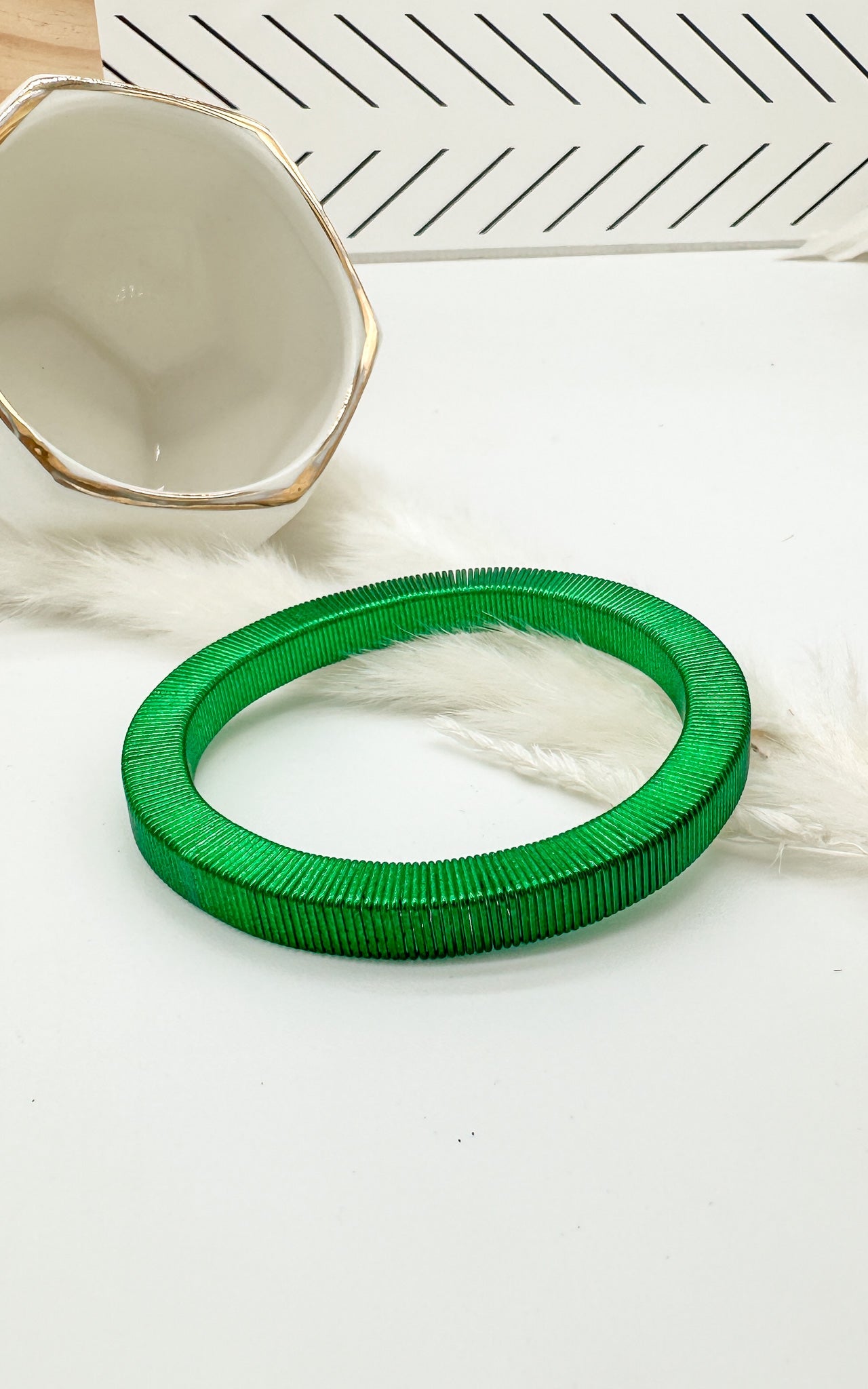 Green Stretchy Bracelet