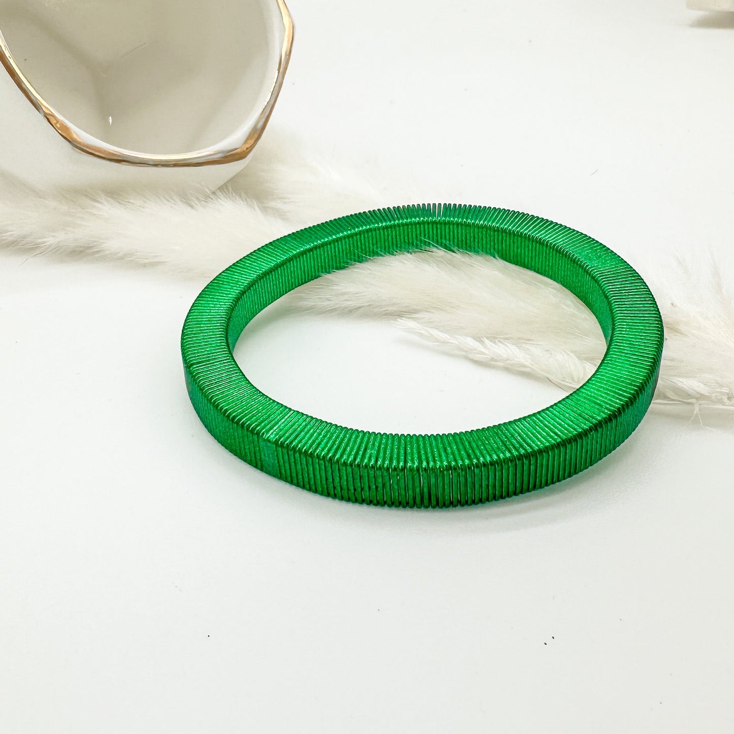 Green Stretchy Bracelet