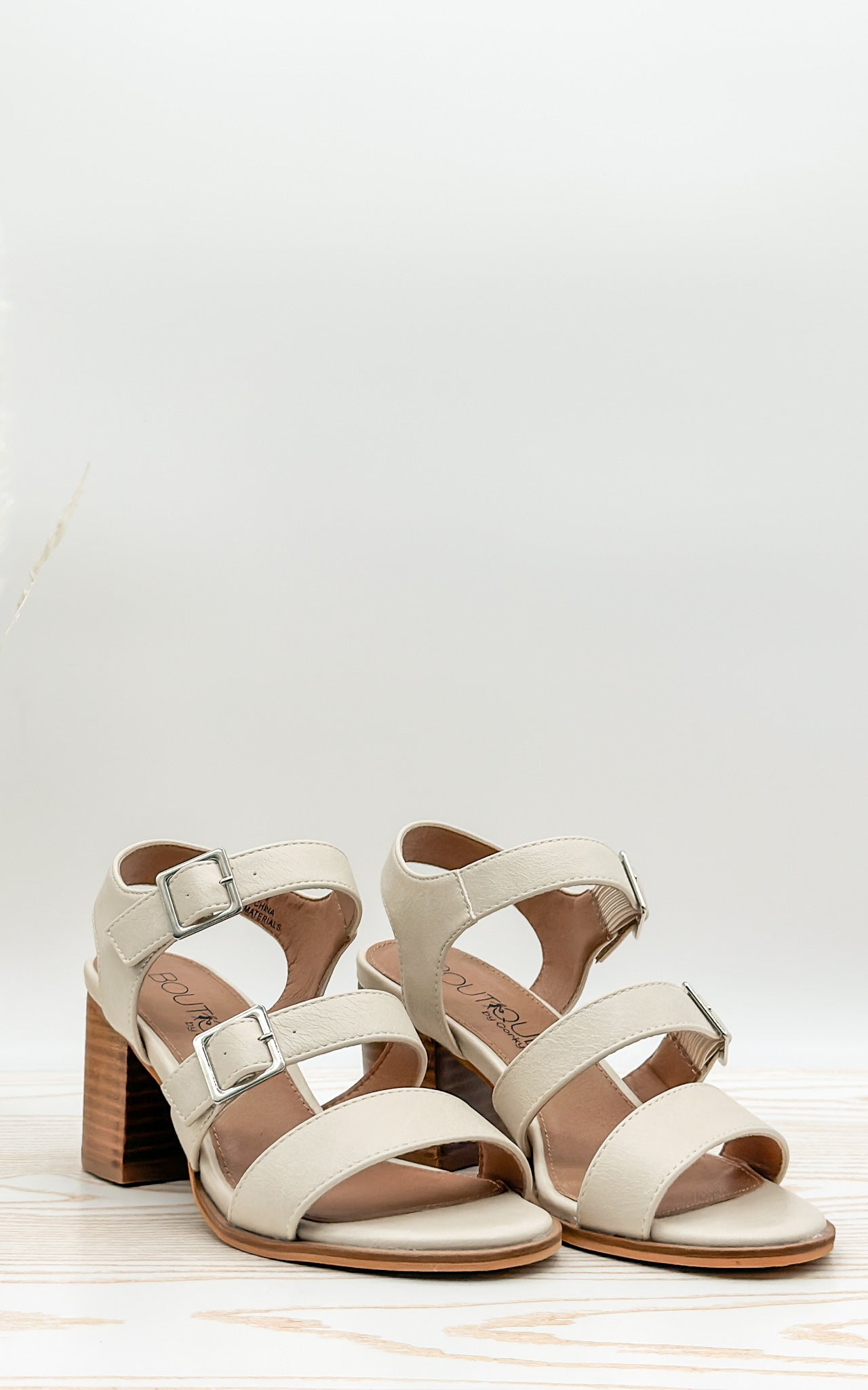 Corkys Banter Heeled Sandal in Cream