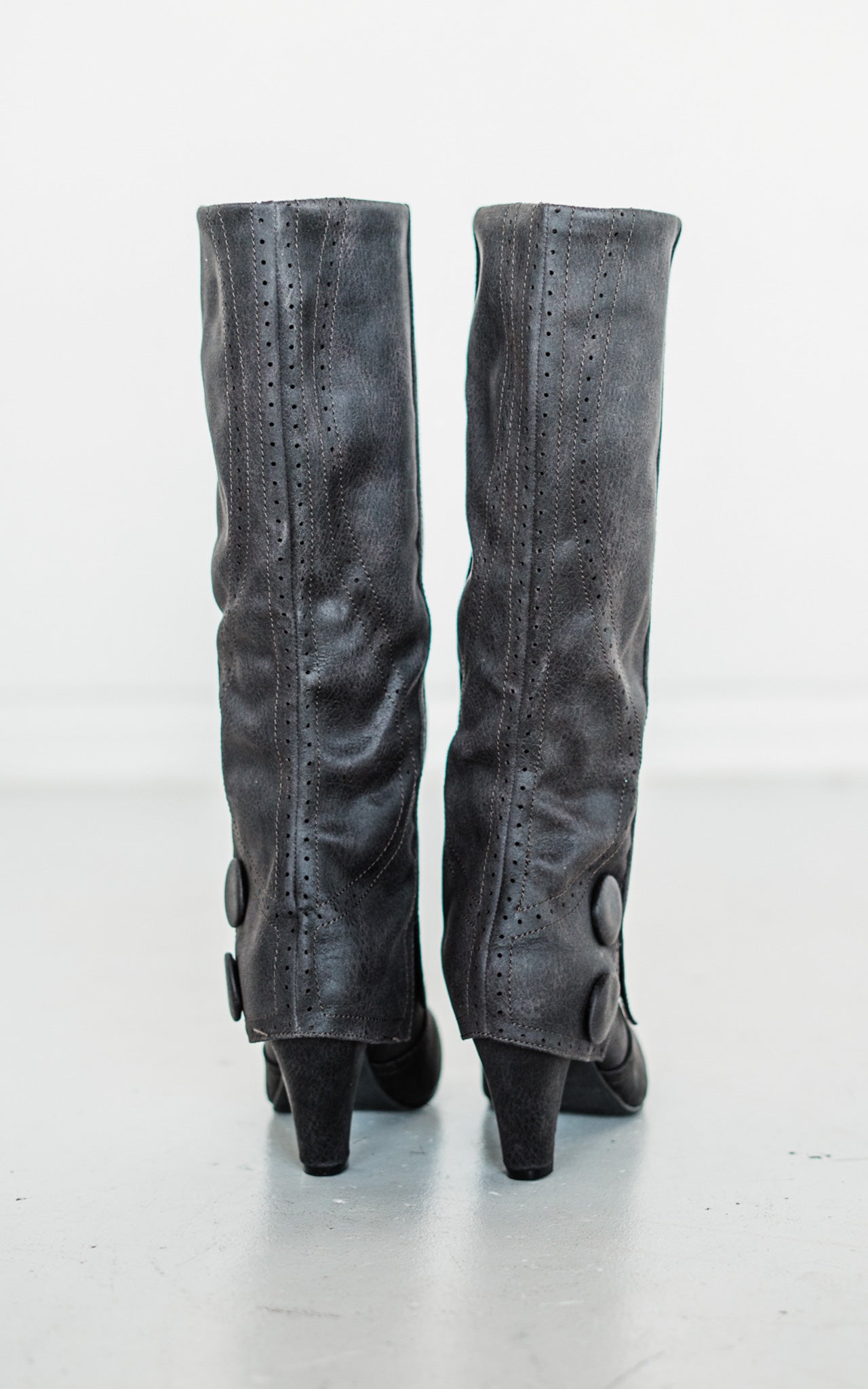 Not Rated B Dad Boots in Charcoal