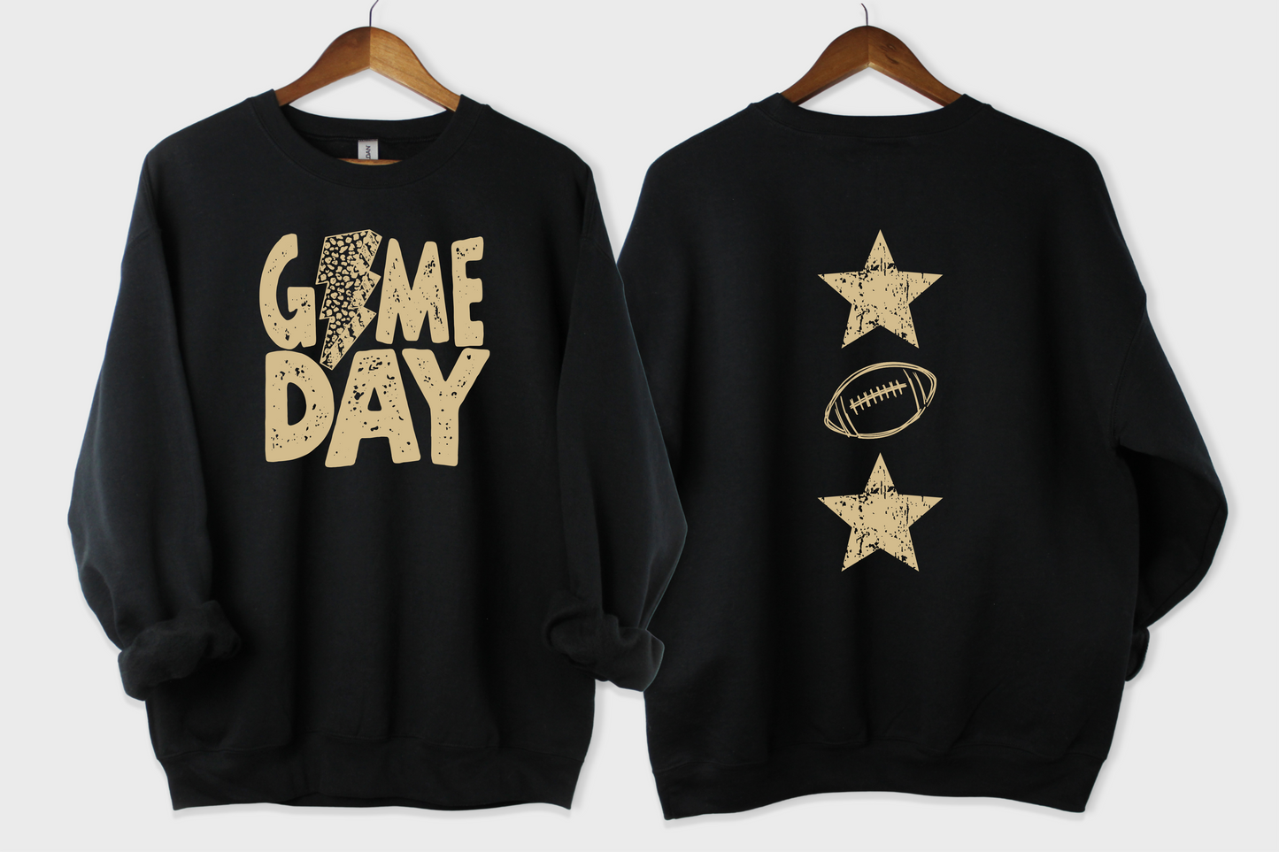 Game Day Sweatshirt Football - Multiple Color Options