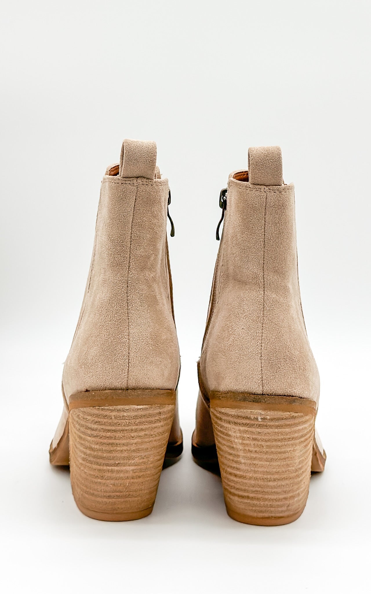 Beast Bronda Booties in Taupe