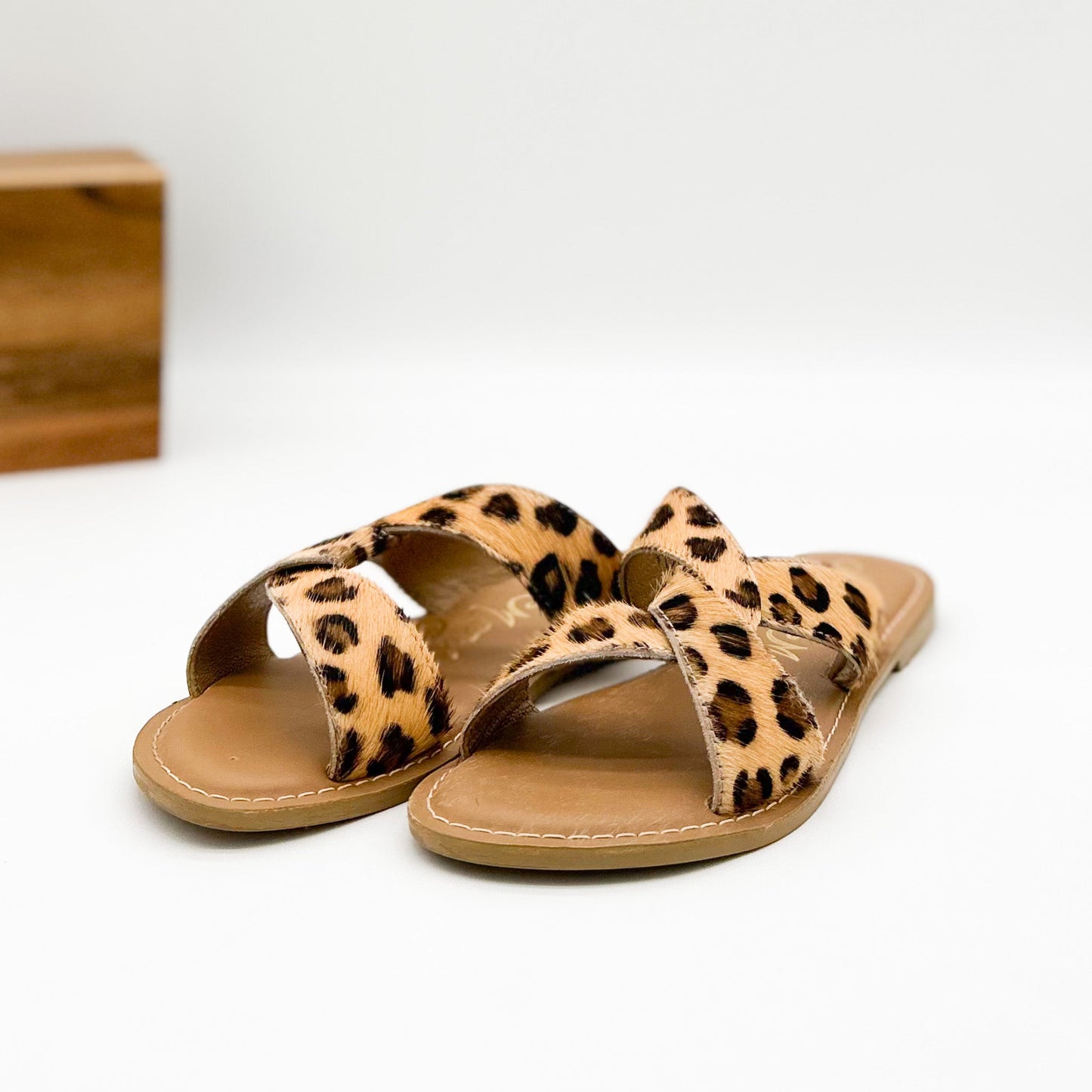 Naughty Monkey Conga Sandal in Leopard